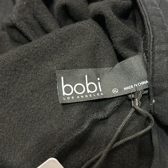 Revolve x Bobi Los Angleles Quilted Overall Romper Black Sleeveless Sz XL NEW - Picture 10 of 12